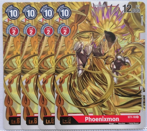 Digimon Card Game Phoenixmon St1-10 Playset