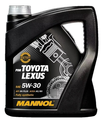 Aceite Mannol Sintético 5w30 O.e.m Toyota Lexus X 4lts.
