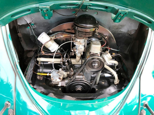 Vw Fusca 1965 Motor 1200 6 Volts Muito Original