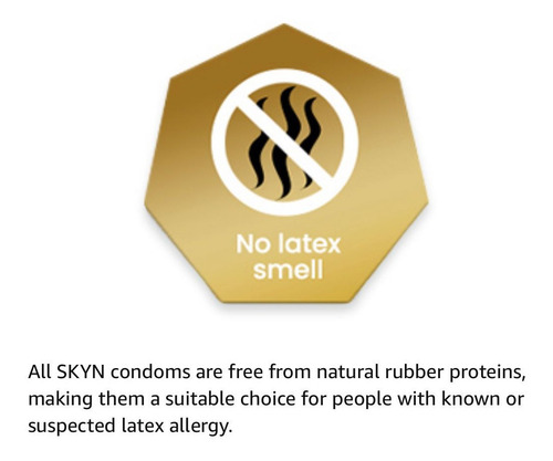 Imagen 3 de 5 de Preservativo Sin Latex Grande Skyn X 12u.
