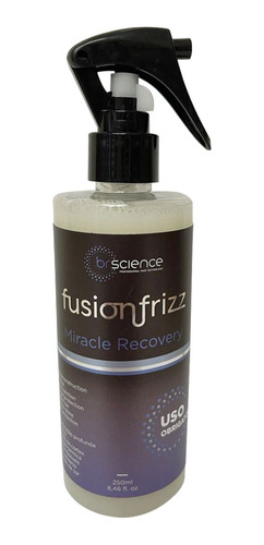 Brscience Fusion Frizz Recovery Uso Obrigatório 250ml