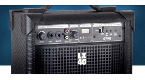 Lx40 Fm Usb Llaudio Caixa Amplificada Multiuso Novo Original
