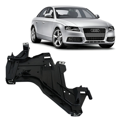 Guia Base Suporte Farol Audi A4 2009 2010 2011 2012 Direito