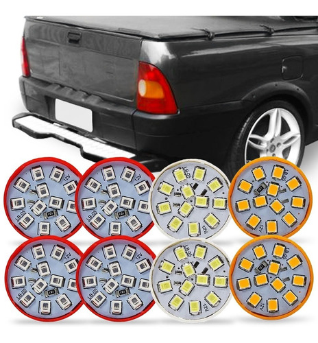 Kit 8 Lampada Led Para Lanterna Strada 1996 1997 1998 A 2000