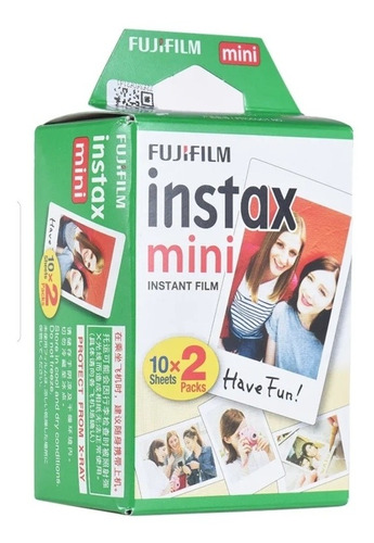 Fujifilm Instax Mini Papel Fotográfico Blanco 20 Unidades