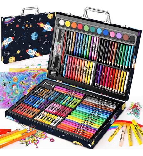 Soucolor Arts And Crafts Supplies, Paquete De 183 Dibujos, J