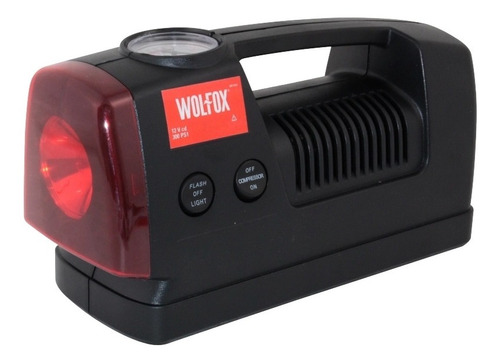 Minicompresor De Aire 300 Psi 3 En 1 Wolfox Wf1010