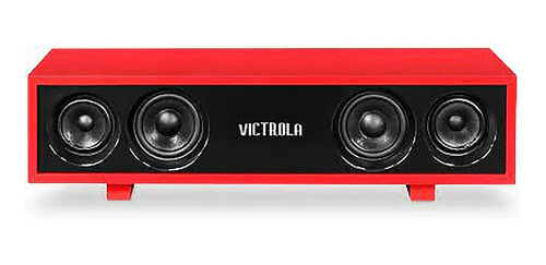 Parlante Victrola Bluetooth Hi-fi Rojo