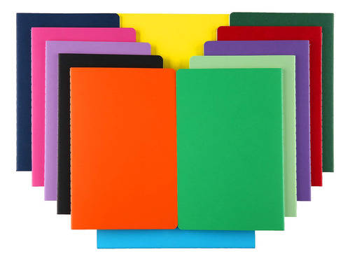 Xyark Cuadernos Grandes Y Coloridos En Blanco A Granel Con P