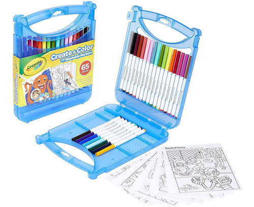 Imagen 3 de 6 de Crayola Create & Color Super Tips Kit Supertips - Rotuladore