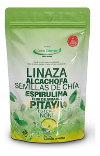 Fibra Linaza Alcachofa Espirulina