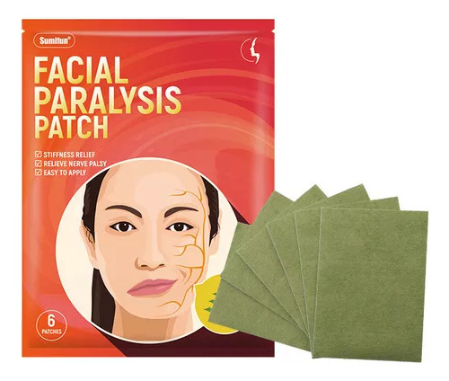 2 Paquetes De Parches Para Tratamiento De Parálisis Facial M