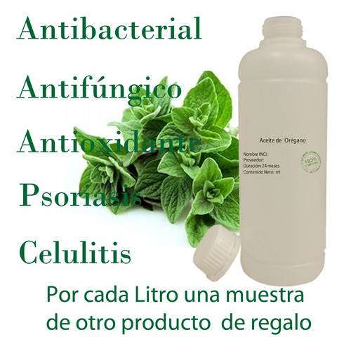 Aceite De Orégano 500 Ml