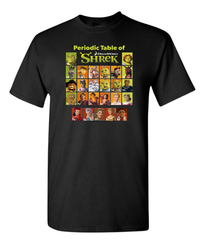 Camiseta Shrek Dreamworks - Playera Cuento Animado