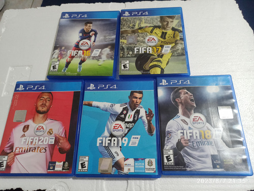 5 Juegos De Fifa Por 850 Pesos De Ps4 16 17 18 19 Y 20 