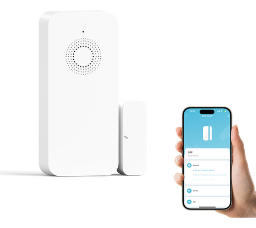 Pgst Sensores De Puertas Y Ventanas Wifi, Tuya App Control