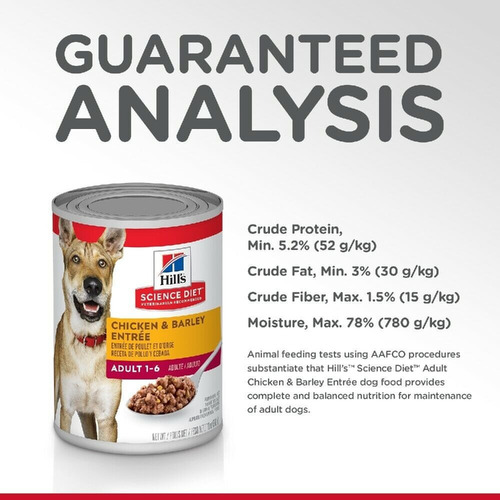 Hill's Science Diet, Comida Húmeda Para Perro Adulto, 370 G