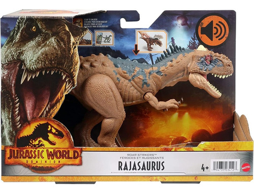 Jurassic World Roar Strikers Rajasaurus Mattel Hdx35