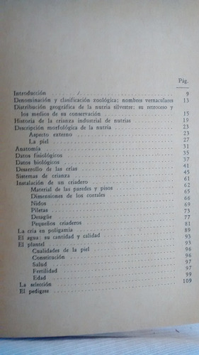 Cria Y Explotacion De La Nutria - Jorge Dennler Sudamericana (Usado)