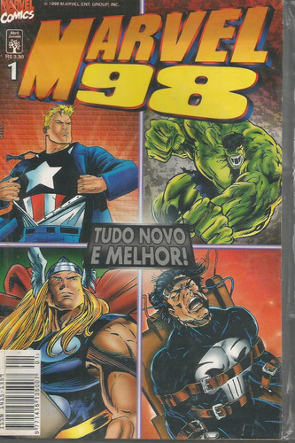 Marvel 98 Vol 01 - Abril 1 - Bonellihq Cx154 K19