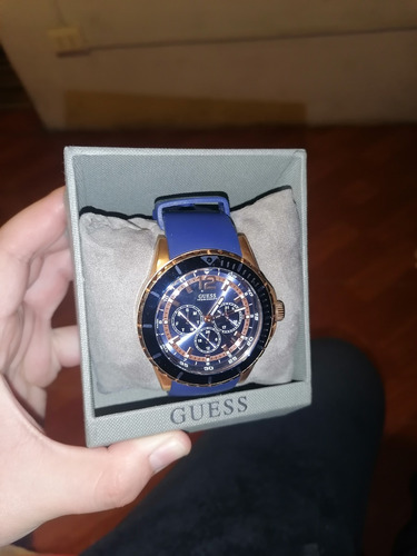 Reloj Guess Hombre Azul W0485g1