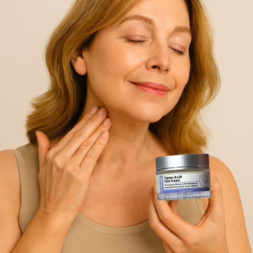 Crema Cuello Y Escote Gopure Reafirma Y Reduce Flacidez 50ml