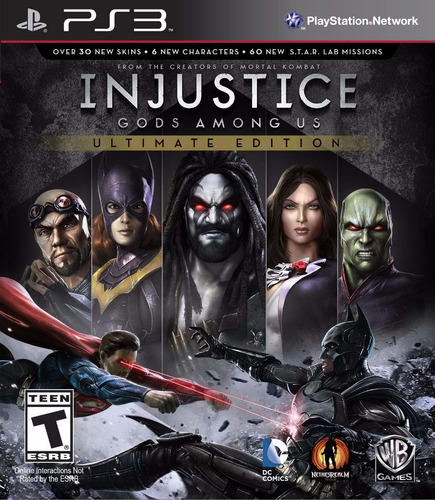 Injustice Gods Among Us Ultimate Edition Ps3