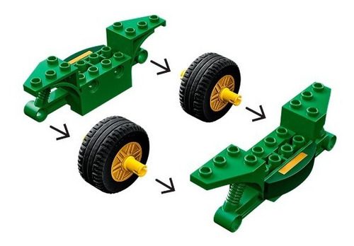 Set De Construccion Lego Ninjago Moto De Lloyd Y Guerrero