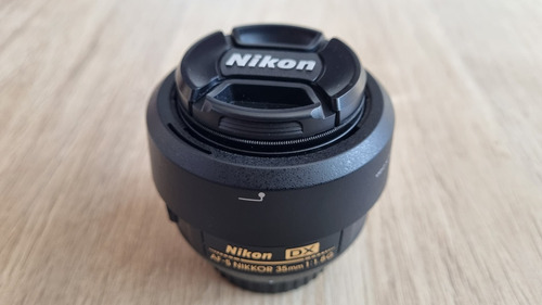 Objetivo Fijo Nikon 35mm Nikkor Af-s Dx F/1.8g Filtro Uv