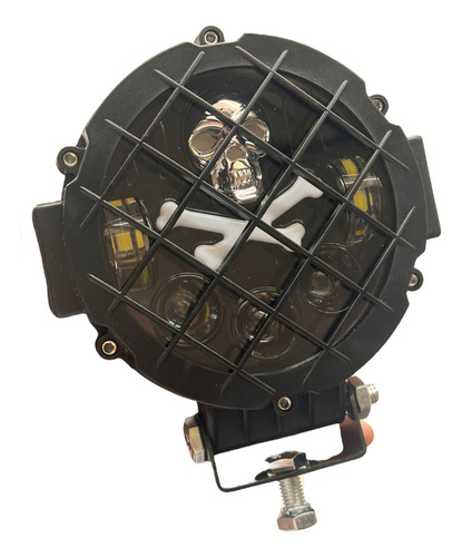 Par Faros Led 7lupas Alta/baja Con Rgb 10 Colores 4x4 H4