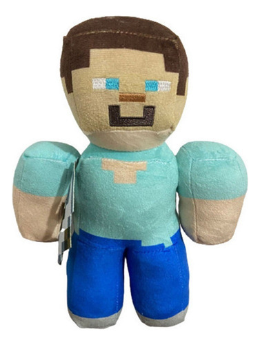 Minecraft Muñeco De Peluche Nuevo Estilo Steve
