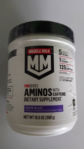 Muscle Milk Pro Series Amino With Cafeine Suplemento Aliment