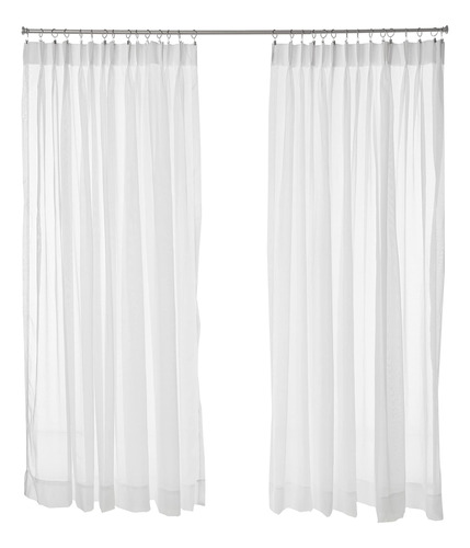 Par De Cortinas Plisadas Stylemaster Splendor Pinch, 2 De 60