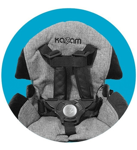 Imagen 5 de 6 de Silla Porta Bebe Delantera Para Bicicleta Kazam Weeride