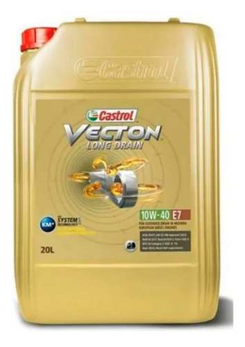 Aceite Vecton Long Drain 10w-40 E7 Bmb 20l Castrol