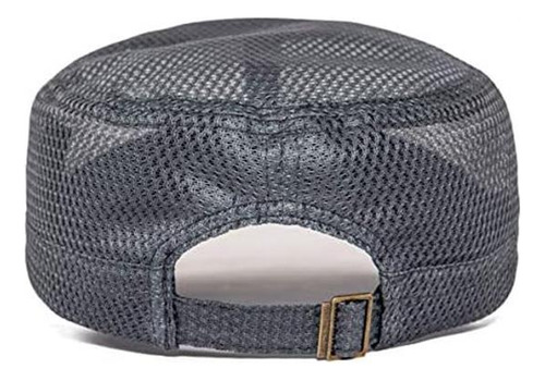 Voboom Mesh Military Cap Cadet Army Cap Transpirable Summer