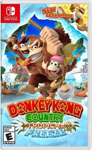 Donkey Kong Country Tropical Freeze  Interruptor De Nintendo