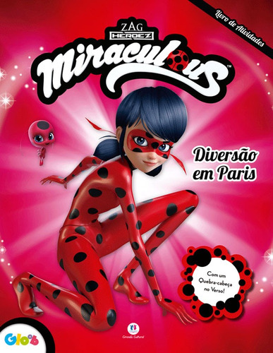 Livro Infantil Ladybug - Diversão Em Paris