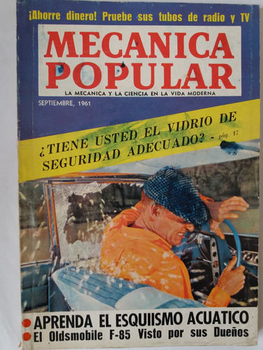 Revista De Coleccion:  Mecanica Popular,  Septiembre, De 196