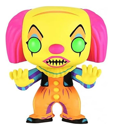 Pennywise Black Light Exclusivo Ee Funko Pop Movies It