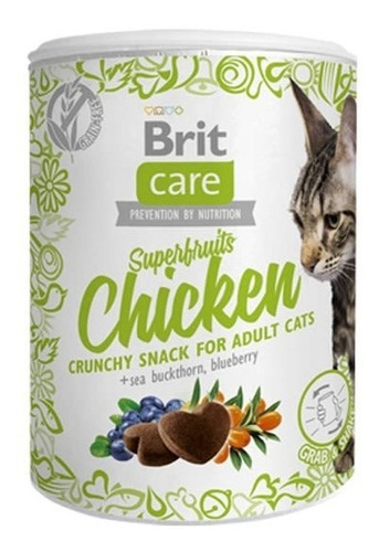 Brit Care Snack Cat Superfruits Chicken 100g