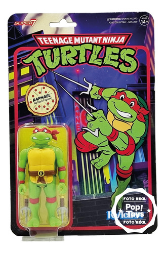 Super 7 - Reaction - Tmn Turtles - Raphael
