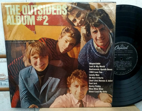 The Outsiders - Album #2 - Lp Vinilo Uruguay Año 1966