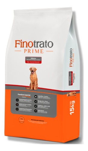 Finotrato Prime Perros Senior 15kg + Regalos!!