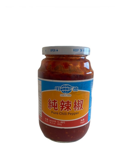 Pasta Picante De Chili Puro 460 Gr - Origen China