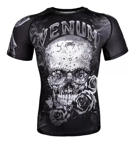 Rashguard Remera Termica Venum Santa Muerte -bjj- Mma- No Gi