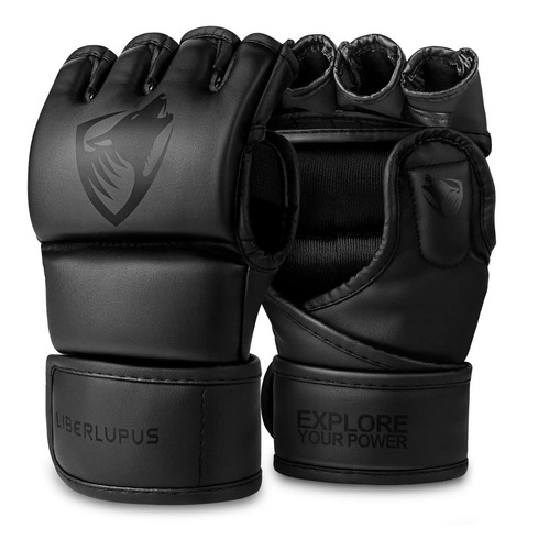 Liberlupus Mma Gloves For Men & Women, Martial Arts Bag Glov