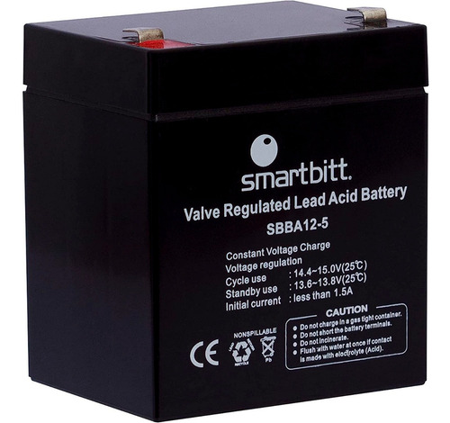Batera Smartbitt 12v/5ah Para Sbnb500, Sbnb600,sbnb800.