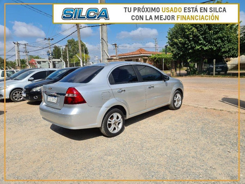 Chevrolet Aveo Lt G3 2012 Gris Plata 4 Puertas