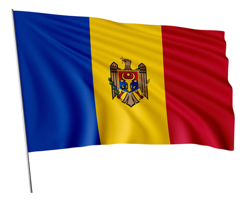 Bandeira Moldávia 100x145cm